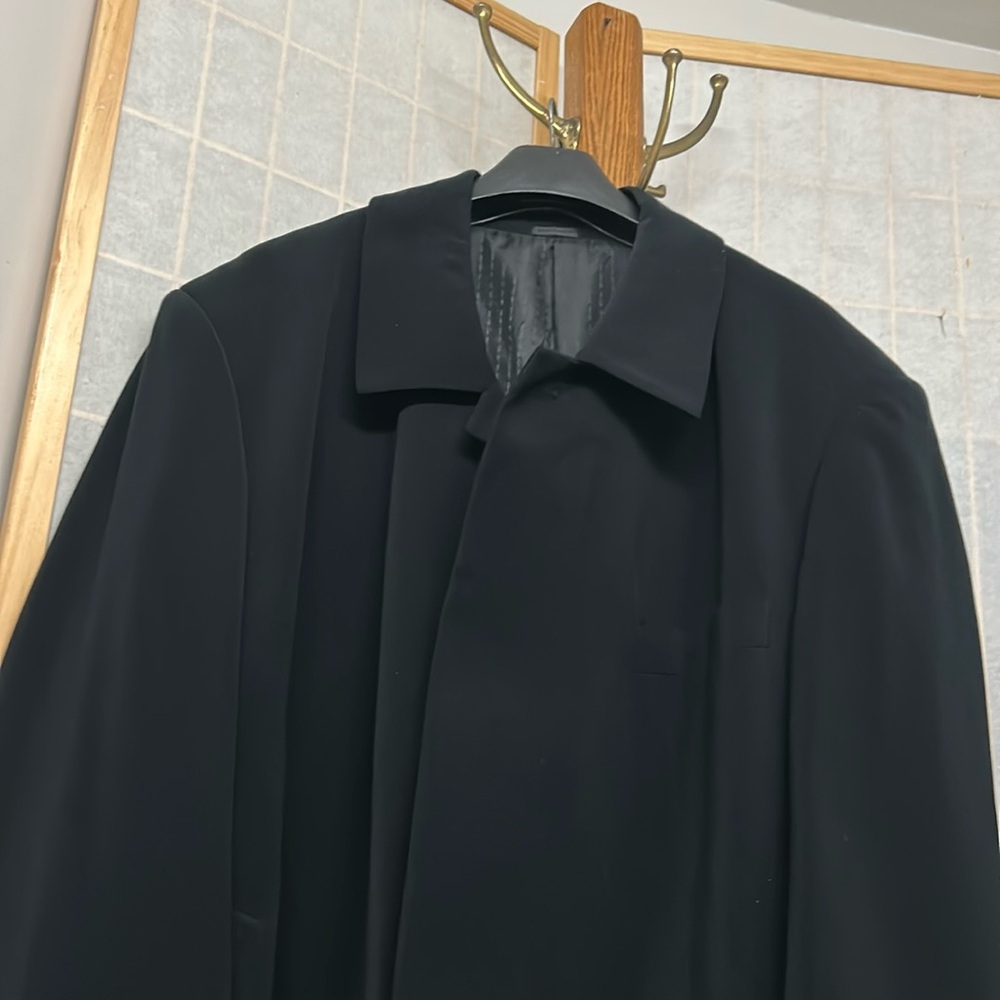 FALCONE MEN OVER COAT
Classic Black Button-Up Coat